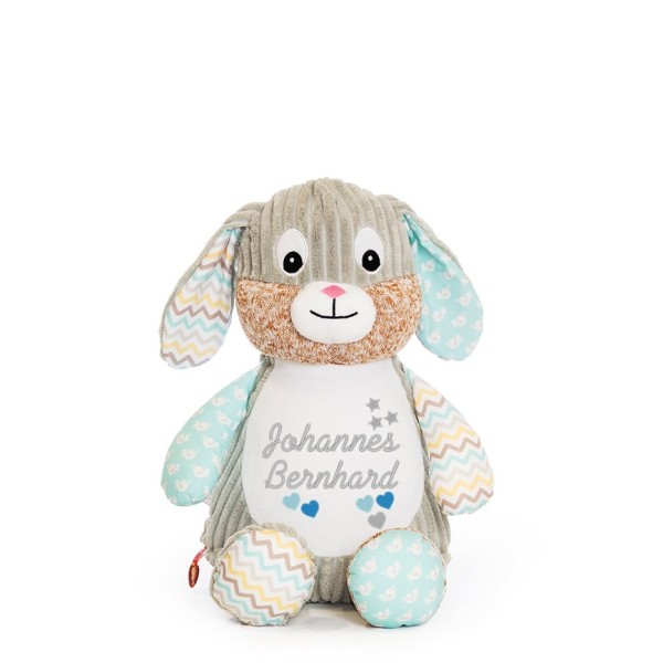 Hase Stofftier bestickt mit Namen